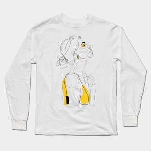 Line Woman Long Sleeve T-Shirt